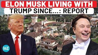 Elon Musk Living With Donald Trump, In Cottage Costing $2000 Per Night: Report | Mar-A-Lago | Tesla