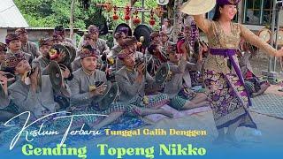 GENDING BARU TOPENG NIKO, KOSTUM BARU, JANGGER TERBARU YULI:  GENDANG BELEQ TUNGGAL GALIH DENGGEN