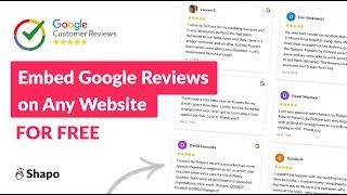 How to Embed a Free Google Review Widget on Your Website (2025)