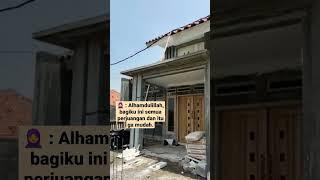 Rumah Tumbuh Kita udah mulai cantik #rumahtumbuh #tipsbangunrumah #batualamdinding #batualam #rumah