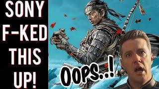 IDIOTS at Sony KILLED Ghost of Tsushima PC release! Steam page FLOODED with negative reviews!