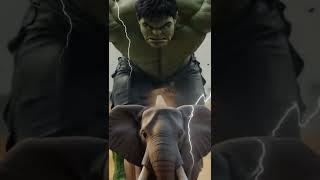 HULK vs Elephant Hybrid: The STRONGEST Battle Ever