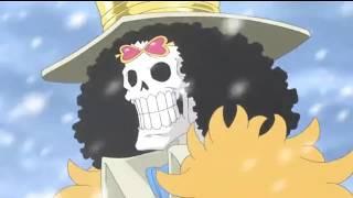 One Piece - Brook Saves Zoro, Luffy, Usopp, and Nico Robin!! At Punk Hazard