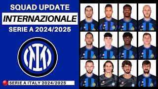 SUMMER TRANSFER! INTER MILAN OFFICIAL SQUAD UPDATE 2024/2025 | SERIE A 2024/2025