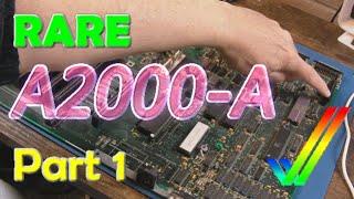 Rare A2000-A (Rev 4 - German) PCB Repair - Part 1