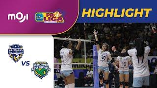 Bandung BJB Tandamata VS Gresik Petrokimia (3-0) | Highlight FINAL FOUR PLN Mobile Proliga 2023