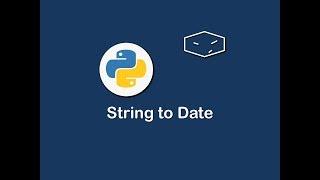 string to date in python 