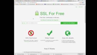 Как получить бесплатный SSL Сертификат за 5 минут