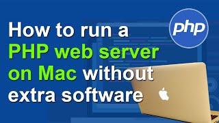 Mac PHP web server - already installed