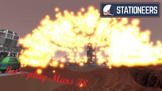 Stationeers Let's play Mars 38 Landing No.2 Plenty of fuel this time.