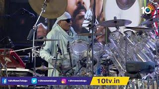 Sivamani Awesome Performance At Vakeel Saab Pre Release Event | Pawan Kalyan | 10TV News