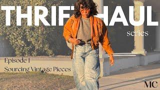 Thrift Haul | Episode 1 | How to Source Vintage Pieces | Marie Cashmere