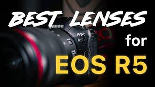 BEST LENSES for Canon R5 and R6 for Video and Filmmaking | ReallyKunal