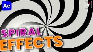 Spiral Effect On After Effects -after effects tutorial