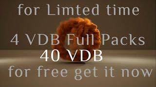 4 VDB Full Pack  - Unreal Engine (For Free) (Limted Time)