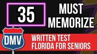 DMV Written Test 2024 Florida for Seniors, Renewals & FL New Permits