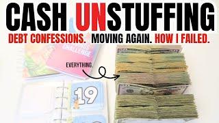 HUGE CASH UNSTUFFING! | DEBT CONFESSION | I'M MOVING AGAIN | THE DOWNFALL OF MY BUSINESS | JORDAN B