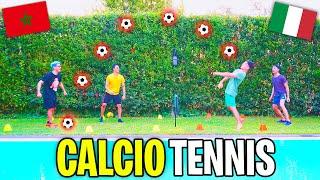  "ITALIANI vs MAROCCHINI" a CALCIO-TENNIS con "PENITENZE"! w/Ones (100% EPICO)