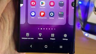 How To Customize Home Screen on Samsung Galaxy S23 Ultra!