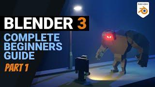 Blender 3 - Complete Beginners Guide - Part 1