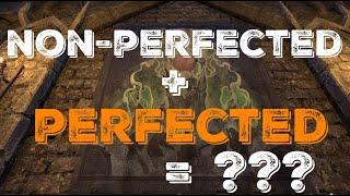 Combining PERFECTED/NON-PERFECTED Gear & Weapons! | The Elder Scrolls Online - Blackwood