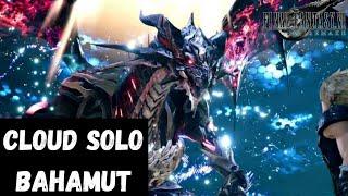 Cloud Solo Bahamut (No Healing) | Final Fantasy VII Remake