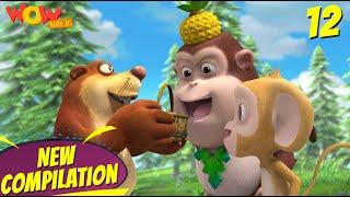 New Compilation - 12 | Bablu Dablu Cubs | Hindi Cartoon For Kids | Wow Kidz Jr | #babludablu