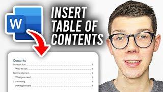 How To Insert Table Of Contents In Word - Full Guide