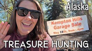 HUGE Alaska Garage Sale | Explore W/ Me