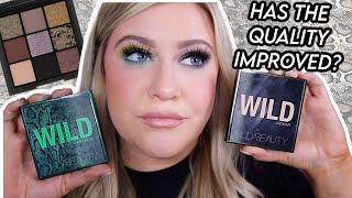 HUDA BEAUTY WILD OBSESSIONS PALETTES! 2 LOOKS + DUPES I FOUND!