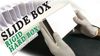 Slide Rigid Hard Box Packaging | Manual Luxury Style Packaging Box Making