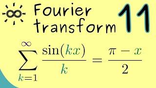 Fourier Transform 11 | Sum Formulas for Sine and Cosine