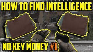 How To Find Intelligence In Escape From Tarkov | No Key Money #1