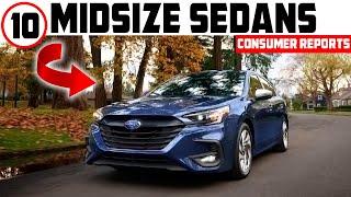 Top 10 - BEST Midsize Sedan Cars 2025: mid range luxury cars