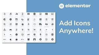 Add Icons Anywhere In Elementor