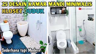 25 DESAIN KAMAR MANDI MINIMALIS KLOSET DUDUK | LINK PEMBELIAN PRODUK ADA DI DESKRIPSI