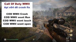 How to fix Stream api x64 cod ww2 game | Api x64 error fix solution | cod ww2 api x64 fix