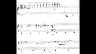 Schnittke: Piano Sonata 1 - I: Lento (with score)