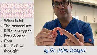 Implant-Supported Dentures (Snap-on-Dentures): Pros & Cons + Cost + Process