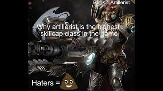 Lost Ark Rank 1 Artillerist why Artillerist is the highest skill cap class and addressing the haters