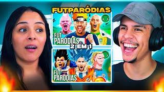 2 EM 1 FUTPARÓDIAS: E SE OS JOGADORES FOSSEM PERSONAGENS DE ANIME? | [Casal Jounin React] 