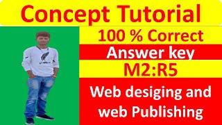 O level Web designing answer key April 2022 | M2:R5