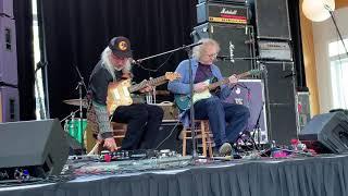 J Mascis and Kevin Shields Guitar Jam at Camp Fuzz