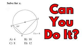 Inscribed Angles - Quick Geometry Test Prep