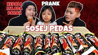 PRANK️KEPALA ITA KELUAR SOMETHING MAKAN SOSEJ KANZLER SULTAN ‼️