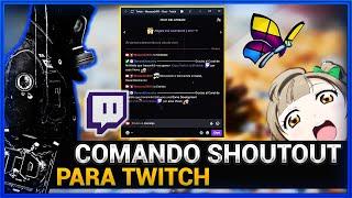 Comando Shoutout para Twitch | Tutorial LioranBoard 2