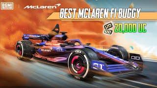 New McLaren Car Skins !!! | F1 Buggy Speed drift | 20000 UC | BGMI