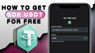 Get 50,000 USDT for Free: Easy and Fast Tutorial (SECRET CODE)