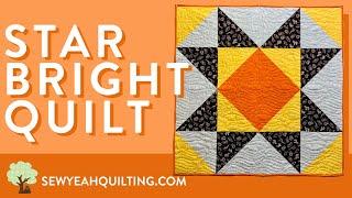 Star Bright Quilt Tutorial | Sewing Project