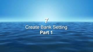 07 Create Bank Setting 1